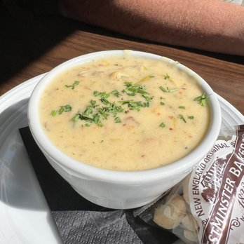 Blast & Brew - Cup of corn chowder - New American Near Me - Pismo Beach, California Blast & Brew - Cup of corn chowder - New American Near Me - Pismo Beach, California
