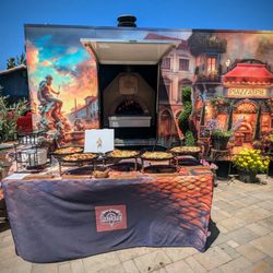 Piazza Pie - Driveway setup