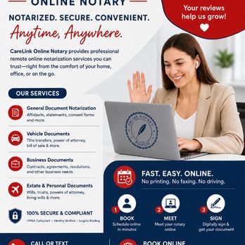 1. Carelink Online Notary