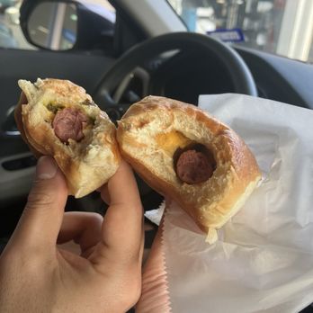 Dawn Donuts - Jalapeño sausage kolaches (regular size) - Donuts Near Me - Houston, Texas