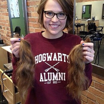 Engedi Salon - The big chop from a few years ago with the old hair all ready for donation! - Hair Salons Near Me - Holland, Michigan Engedi Salon - The big chop from a few years ago with the old hair all ready for donation! - Hair Salons Near Me - Holland, Michigan