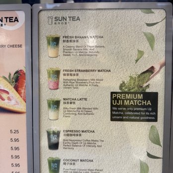 SunTea - Menu - Bubble Tea Near Me - Montebello, California SunTea - Menu - Bubble Tea Near Me - Montebello, California