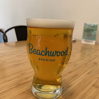 Beachwood Brewing & Distilling -  glass of beer on a table - Distilleries Near Me - Long Beach, California