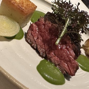 Rioja - Porcini rubbed bavette steak - New American Near Me - Denver, Colorado