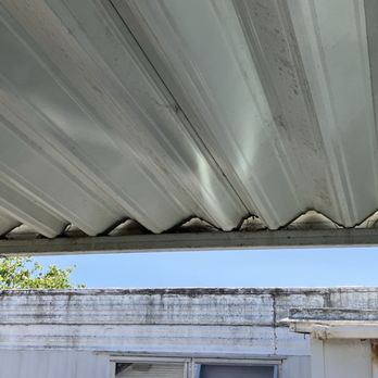 Squeaky Clean Solar - Close up view of what needs to flushed out :) - Solar Panel Cleaning Near Me