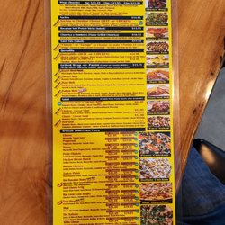 Drunken Rabbit Brewing - Food menu