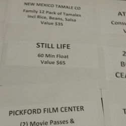 Awesome prizes from local merchants