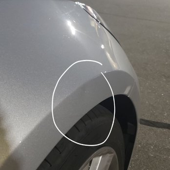 Dent Free Las Vegas - Dent before - Mobile Dent Repair Near Me - Las Vegas, Nevada