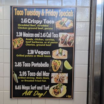 El Torazo - Taco Tuesday and Friday Specials menu - Mexican Near Me - Huntington Beach, California El Torazo - Taco Tuesday and Friday Specials menu - Mexican Near Me - Huntington Beach, California