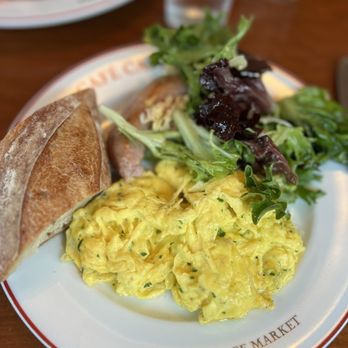 Café Campagne - French Scrambled eggs and salad - French Near Me - Seattle, Washington Café Campagne - French Scrambled eggs and salad - French Near Me - Seattle, Washington