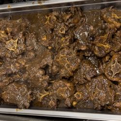 Ms.Patti’s Caribbean cafe - braised beef oxtails