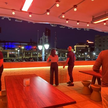 Union Assembly - 3rd floor open-air bar - New American Near Me - Detroit, Michigan