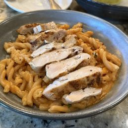 Gemelli ala vodka with chicken