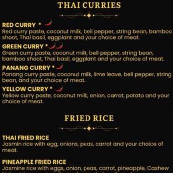 Attarote Thai - Menu - Thai Near Me - East Rutherford, New Jersey