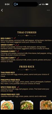 Menu photo 1 Attarote Thai East Rutherford, NJ