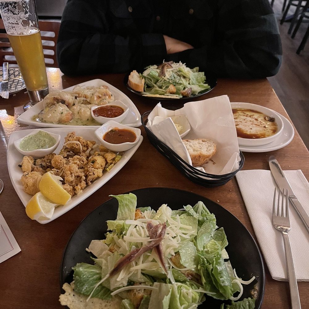 Tedesco's Italian Fresh - Caesar salad and calamari and garlic knots - Italian Near Me - Sequim, Washington Tedesco's Italian Fresh - Caesar salad and calamari and garlic knots - Italian Near Me - Sequim, Washington