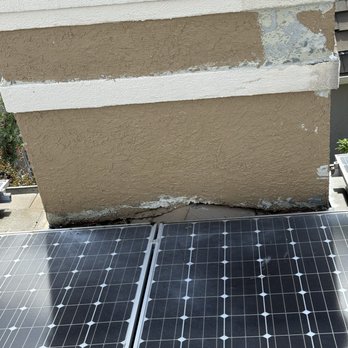 Americas Chimney Sweep - Solar right to the edge of our chimney. - Chimney Sweeps Near Me