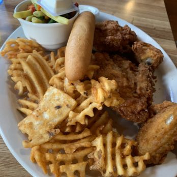 Lumberjack Saloon & Eatery - Half 1/2 Deep Fried Chicken - New American Near Me - Webb Lake, Wisconsin Lumberjack Saloon & Eatery - Half 1/2 Deep Fried Chicken - New American Near Me - Webb Lake, Wisconsin