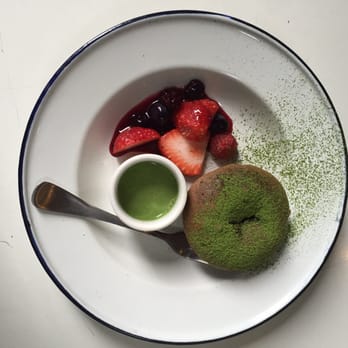 Cafe Cre Asion - Green tea fondant. My latest obsession at this cafe. - Restaurants Near Me - Sydney, NSW