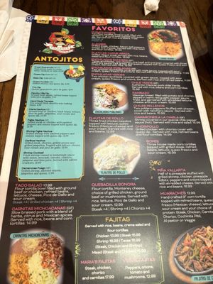 Menu photo 2 Maria Bonita Cantina Williamsburg, VA