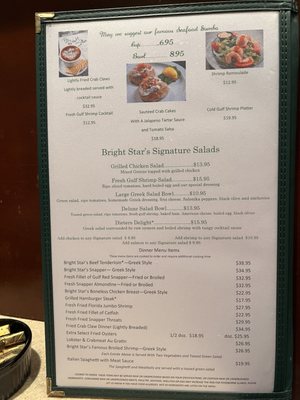 Menu photo 1 Bright Star Restaurant Bessemer, AL Menu photo 1 Bright Star Restaurant Bessemer, AL