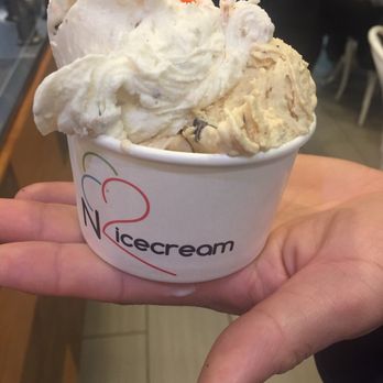 Nicecream - Coconut with chocolate chucks and peanut butter cup - Ice Cream & Frozen Yogurt Near Me - Arlington, Virginia Nicecream - Coconut with chocolate chucks and peanut butter cup - Ice Cream & Frozen Yogurt Near Me - Arlington, Virginia