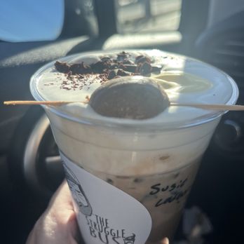 The Struggle Bus - Cracked Cadbury Egg iced latte - Coffee & Tea Near Me - Winston-Salem, North Carolina The Struggle Bus - Cracked Cadbury Egg iced latte - Coffee & Tea Near Me - Winston-Salem, North Carolina