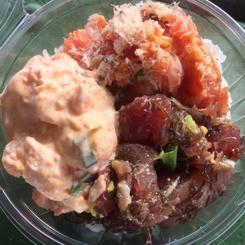 The Fish Express - Poke bowl w 3 scoops $9.99 - Hawaiian Near Me - Lihue, Hawaii The Fish Express - Poke bowl w 3 scoops $9.99 - Hawaiian Near Me - Lihue, Hawaii