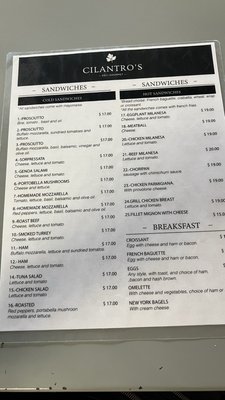 Menu photo 1 Cilantro's Gourmet Deli Wellington, FL Menu photo 1 Cilantro's Gourmet Deli Wellington, FL