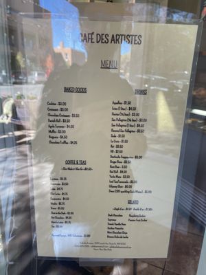 Menu photo 1 Cafe Des Artistes Santa Fe, NM