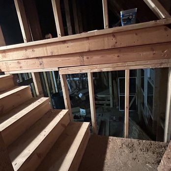 Knight's Construction - Before drywall prep - Framing Near Me