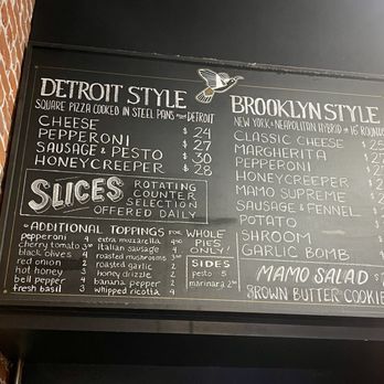 Pizza Mamo - menu - Pizza Near Me - Honolulu, Hawaii