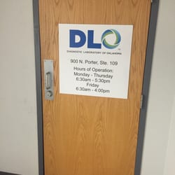 Diagnostic Laboratory of Oklahoma - This gives hours of operation