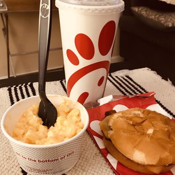 Chick-fil-A - Spicy Chicken Sandwich meal with Mac & Cheese - Fast Food Near Me - Brockton, Massachusetts Chick-fil-A - Spicy Chicken Sandwich meal with Mac & Cheese - Fast Food Near Me - Brockton, Massachusetts