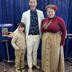 Wilson branch Kern County Library - The magician did a really good job