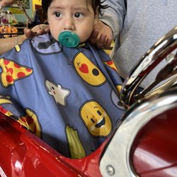 Pigtails & Crewcuts - My baby's first haircut