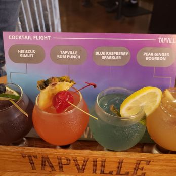 Tapville Social - Naperville - Cocktail flight - Bars Near Me - Naperville, Illinois Tapville Social - Naperville - Cocktail flight - Bars Near Me - Naperville, Illinois