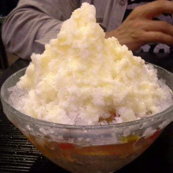 Bubble World - lemon jelly shaved ice - Taiwanese Near Me - Burnaby, British Columbia