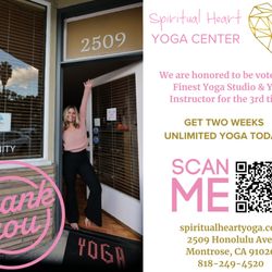 Spiritual Heart Yoga Center - New Student Intro Offer: 2 weeks unlimited yoga only $69!