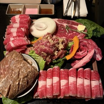 Chadol Korean BBQ - Chadol premium combo - Barbeque Near Me - Rockville, Maryland