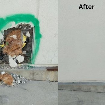 Pro-Craft Builders - Repairs after idiot burglars. ProCraft Builders even repaired the decorative seam in the wall! - General Contractors Near Me - Fremont, California Pro-Craft Builders - Repairs after idiot burglars. ProCraft Builders even repaired the decorative seam in the wall! - General Contractors Near Me - Fremont, California