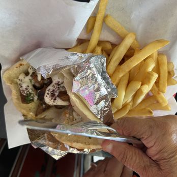 Yasmine's Cafe - Lamb kabob sandwich - Mediterranean Near Me - Albuquerque, New Mexico Yasmine's Cafe - Lamb kabob sandwich - Mediterranean Near Me - Albuquerque, New Mexico