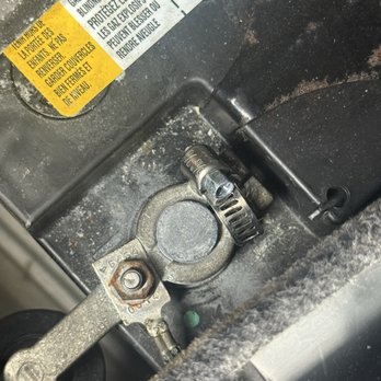 Hhh Autocare - The hose clamp on my battery terminal that they lied about. - Auto Repair Near Me - Bay Minette, Alabama Hhh Autocare - The hose clamp on my battery terminal that they lied about. - Auto Repair Near Me - Bay Minette, Alabama