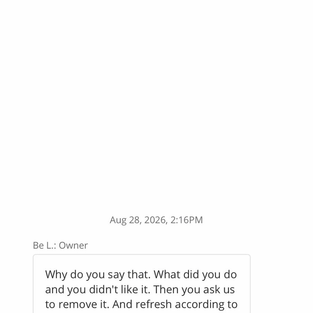 Aesthetic Nails - This was the owners reply to my review btw! - Nail Salons Near Me - Castro Valley, California