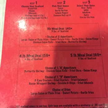 Claws - Deals menu - Cajun/Creole Near Me - Garden Grove, California