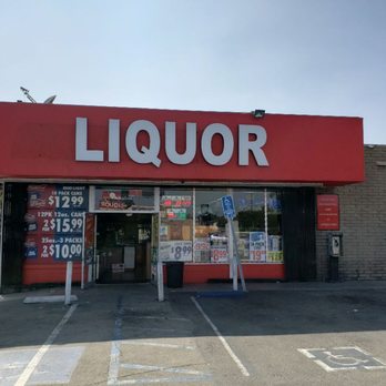 5 O'clock Liquor - the front of a liquor store - Beer, Wine & Spirits Near Me - Bell, California