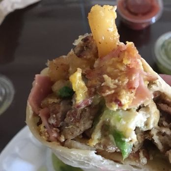 Baja Taco Plus - Supreme breakfast burrito!! Awesome and delicious. Changed hands!!Very friendly owners now!! - Mexican Near Me - Victorville, California