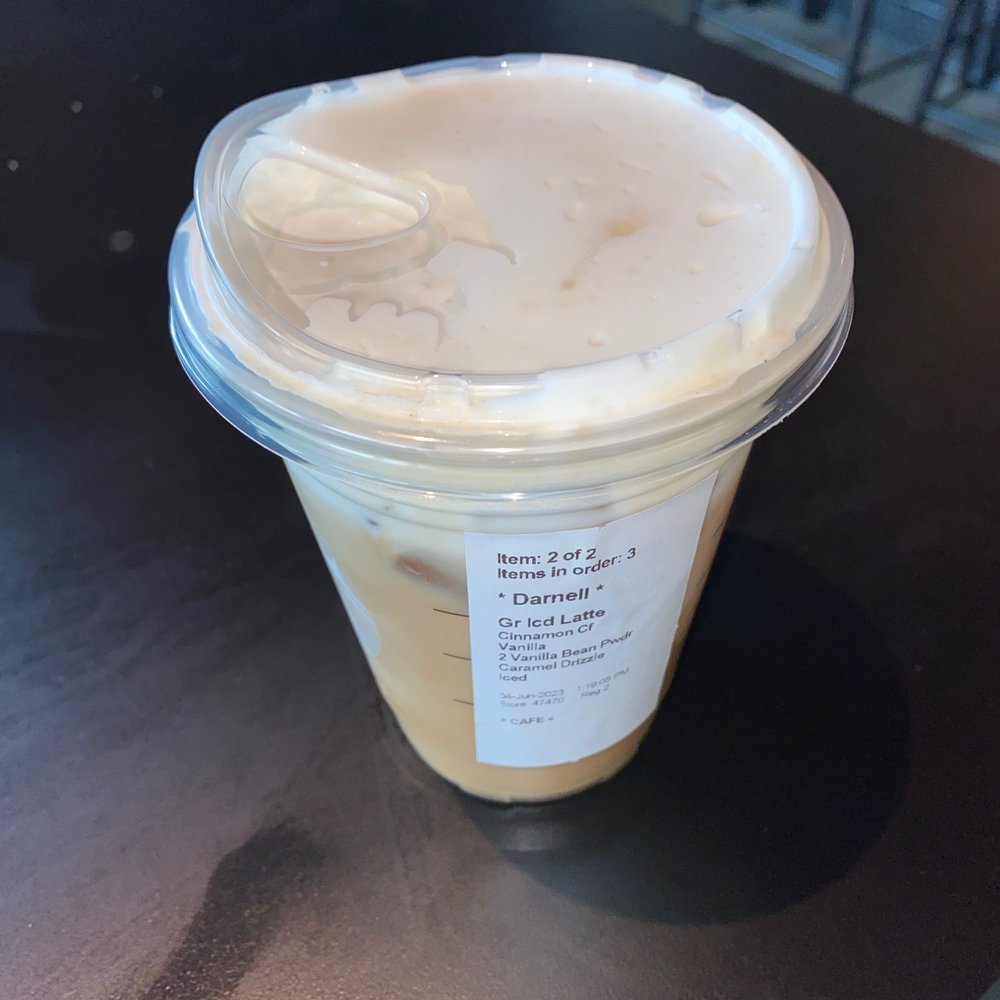 Vanilla latte Vanilla latte