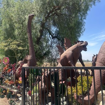 La Madrina’s Nursery - Dinosaur statues!! - Nurseries & Gardening Near Me - Riverside, California