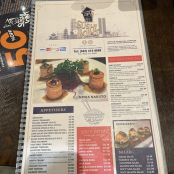 Sushi Joint - Menu - Sushi Bars Near Me - Norwalk, California